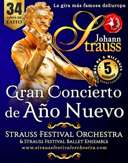 GRAN CONCIERTO AÑO NUEVO 2024 - STRAUSS FESTIVAL ORCHESTRA